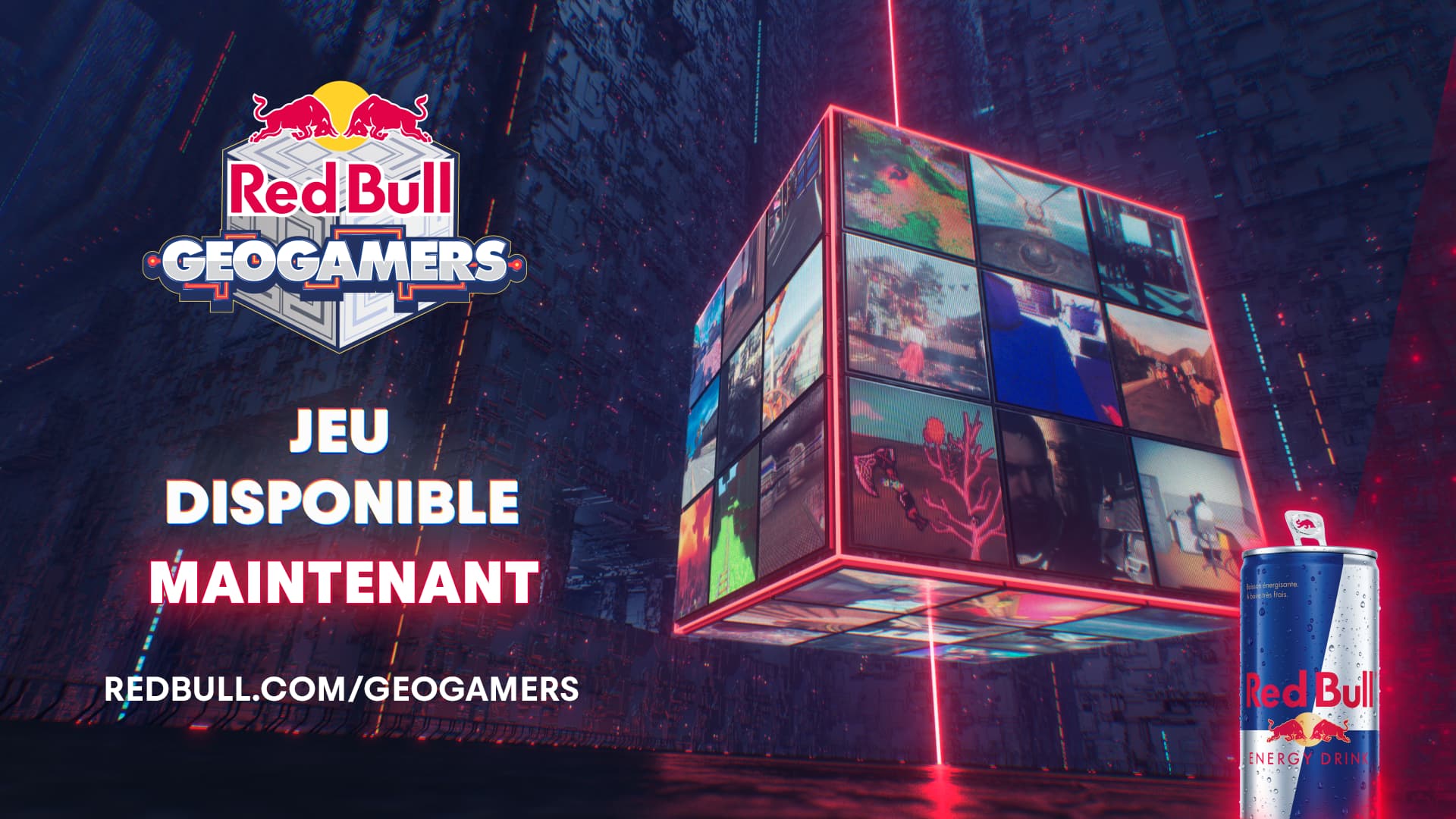 Red Bull GeoGamers : première compétition physique annoncée