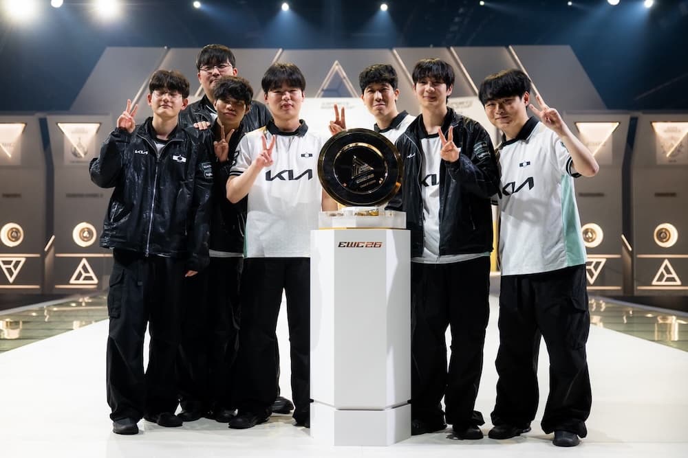 Dplus KIA sacré champion de l'Esports World Cup 2026 après une finale maîtrisée face à la Karmine Corp