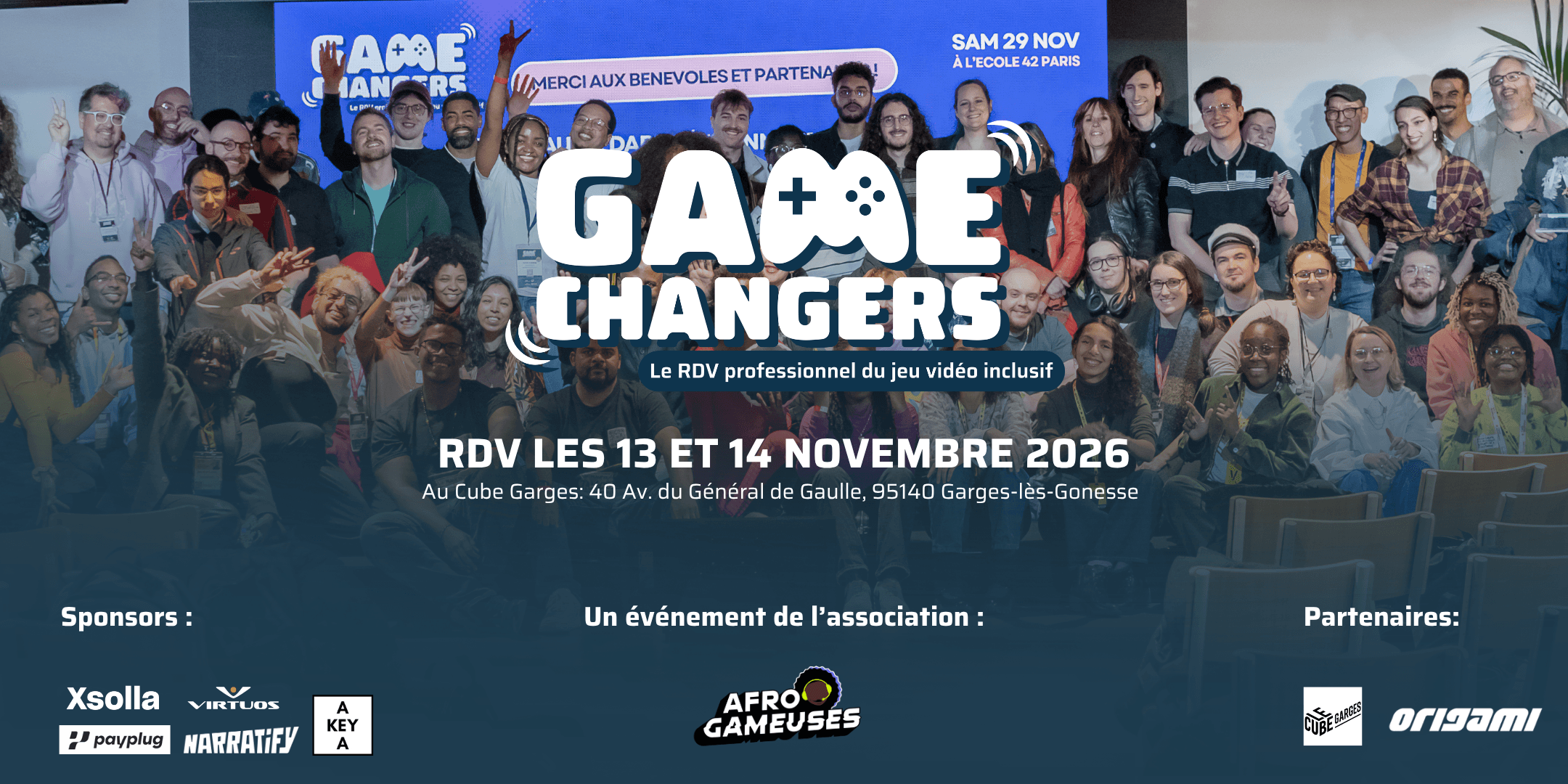 Game Changers 2026 : deux jours pour repenser le jeu vidéo au Cube Garges
